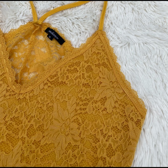 Ambiance Yellow Bodysuit - Picture 3 of 13